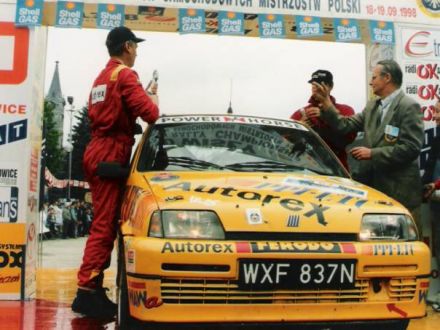 Jacek Sikora i Marek Kaczmarek - Fiat Cinquecento Sporting.